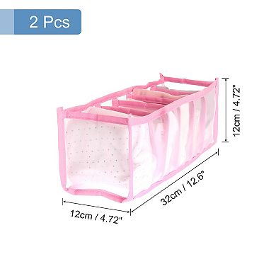 Wardrobe Clothes Organizer, Underpants Socks Compartment Storage Box For Storing Socks, Underwear