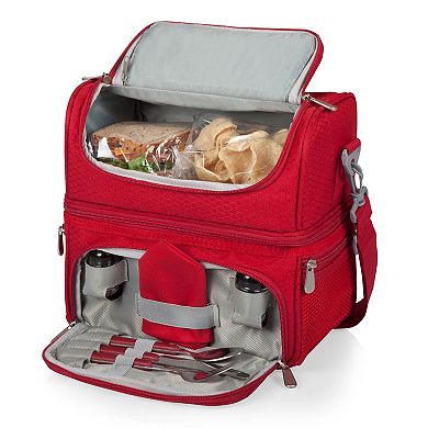 Oniva Disney's Mickey Mouse Pranzo Lunch Bag Cooler with Utensil Set