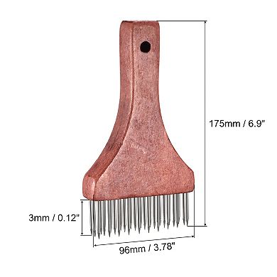 Stainless Steel Meat Tenderizer For Tenderizing Meats Steak Fish Chicken, Red