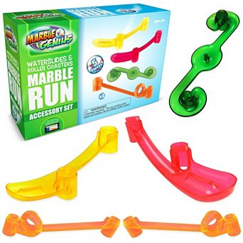 Accessory, Waterslides & Roller Coasters 5 pc Add-On Set for Kids Ages 4+