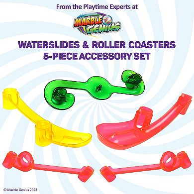 Accessory, Waterslides & Roller Coasters 5 pcs Add-On Set for Kids Ages 4+
