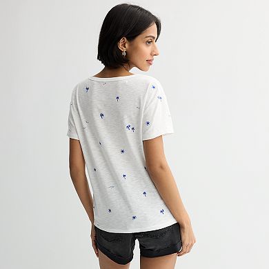 Women's Sonoma Goods For Life® Relaxed V-Neck T-Shirt