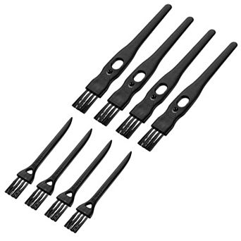 Shaver Brush Cleaning Tools with Handle Nylon Bristles for Keyboard, Window Track, Vent Outlet, Home