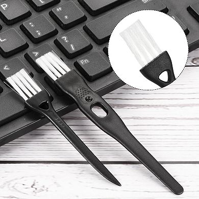Shaver Brush Cleaning Tool With Handle Nylon Bristles For Keyboard, Window Track, Vent Outlet, Home