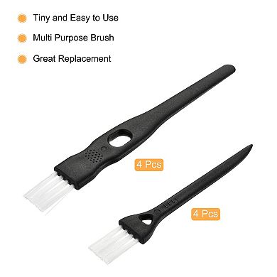 Shaver Brush Cleaning Tool With Handle Nylon Bristles For Keyboard, Window Track, Vent Outlet, Home