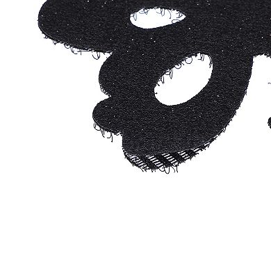 Hair Pads, Butterfly Shape Hair Pad Bangs Patch For Women Black