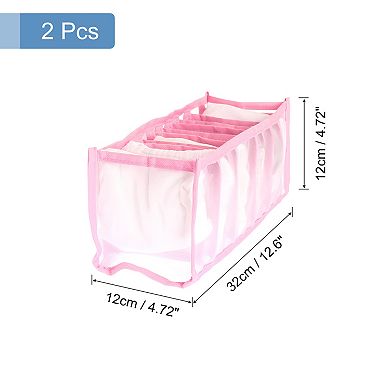 Washable Wardrobe Clothes Organizer, 11 Grids Sock Drawer Organizer For Storing Jeans, Underwear