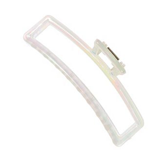 1 pc Classic Rectangle Hairpin Hairdo Clip For Women 4.53"x1.61"x1.85" Assorted Color