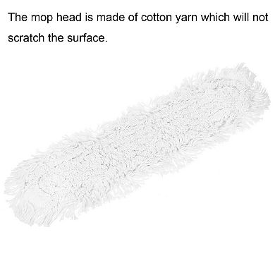 Commercial Mop Replacement Heads 36" Length Dust Mop For Wet/dry Mop Floor Cleaning Pads