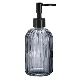 Soap Dispenser - Glass Dish Hand Soap Dispenser With Pump For Kitchen Bathroom