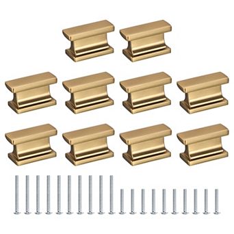 10 Pack Square Cabinet Knobs Dresser Knobs Kitchen Cabinet Pulls