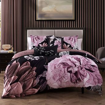 Bebejan Midnight Meadow 5 pc Reversible Comforter Set