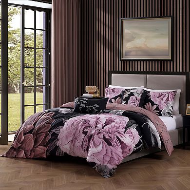 Bebejan Midnight Meadow 5 Piece Reversible Comforter Set