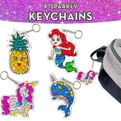 Bryte Gem Art Diamond Painting Kits For Kids - Unicorn And Mermaid Craft Kit