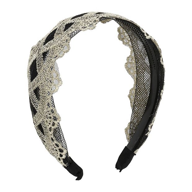 ◆EMIS◆ WRINKLE CORSAGE HAIRBAND m1037_1446268 WRINKLE CORSAGE HAIRBAND - EMIS