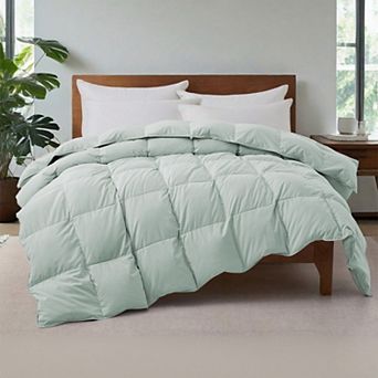 Unikome Luxurious All-season Goose Feather Down Comforter: Ultra-fluffy For Year-round Comfort