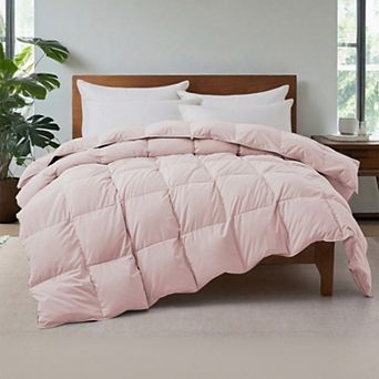 Unikome Luxurious All-season Goose Feather Down Comforter: Ultra-fluffy For Year-round Comfort