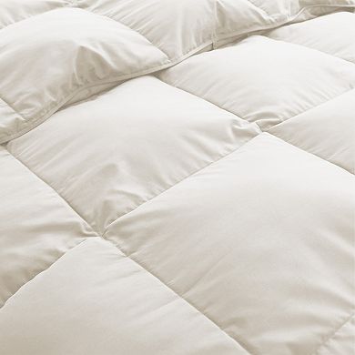 Unikome All-season Ultra-fluffy Down Comforter: Goose Feather Fill For Unmatched Softness And Warmth
