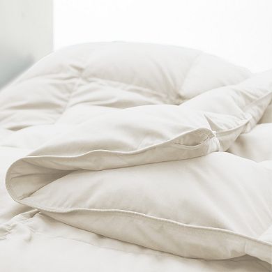 Unikome All-season Ultra-fluffy Down Comforter: Goose Feather Fill For Unmatched Softness And Warmth