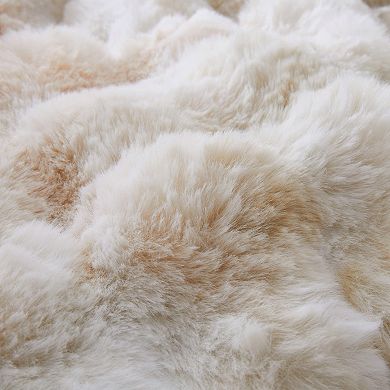 Unikome Faux Fur Plush Winter 3-piece Bedding Set Ultra-soft And Luxurious For Cozy Comfort