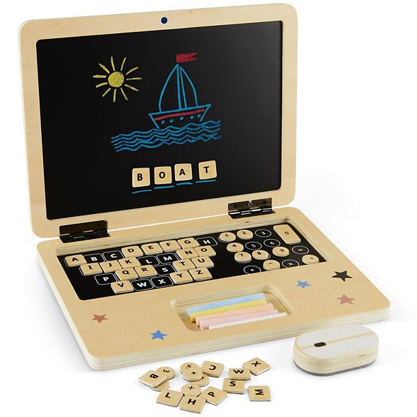 Litti City Wooden Computer Pretend Play Set