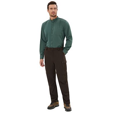 Men's Cargo Convertible Hiking Pants Zip-off Quick-dry Lightweight Stretch Pant Outdoor