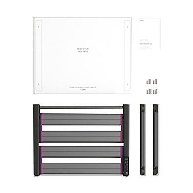 Towel Warmer, Wall Mounted Heated Towel Rack With Built-in Timer, Adjustable Temperature