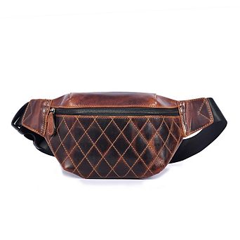 Ascend Quilted Leather Fanny Bag