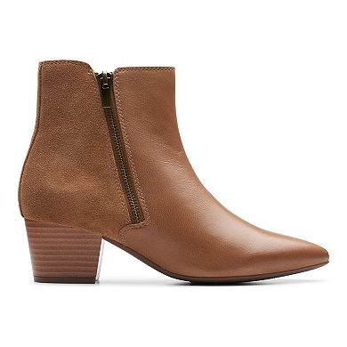 Clarks® Ellanie Vibe Women's Leather Ankle Boots