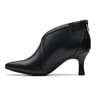 Clarks® Kataleyna Sol Women's Leather Dress Ankle Boots