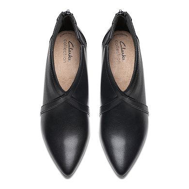 Clarks® Kataleyna Sol Women's Leather Dress Ankle Boots