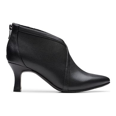 Clarks® Kataleyna Sol Women's Leather Dress Ankle Boots