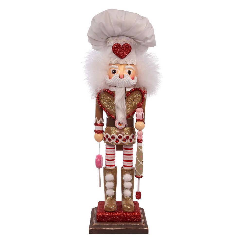 Hollywood Nutcracker Kurt Adler Gingerbread Chef Nutcracker Floor Decor
