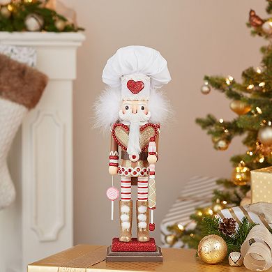 Hollywood Nutcracker Kurt Adler Gingerbread Chef Nutcracker Floor Decor