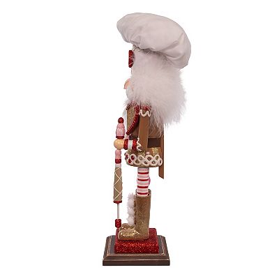 Hollywood Nutcracker Kurt Adler Gingerbread Chef Nutcracker Floor Decor