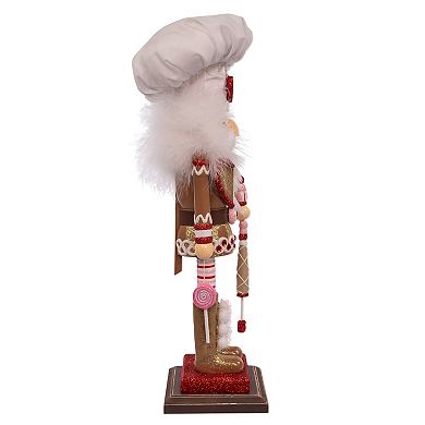 Hollywood Nutcracker Kurt Adler Gingerbread Chef Nutcracker Floor Decor