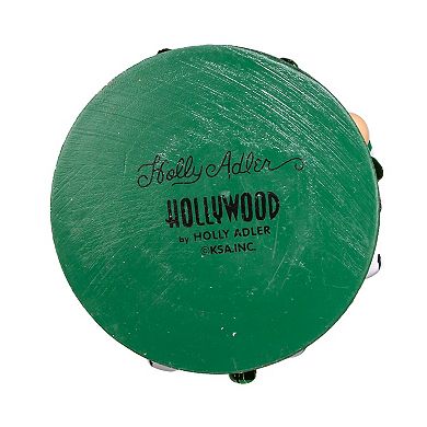 Hollywood Nutcracker Kurt Adler Red, White & Green Candy Tower Hat Nutcracker Floor Decor