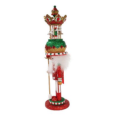Hollywood Nutcracker Kurt Adler Carousel Hat Musical Nutcracker Floor Decor