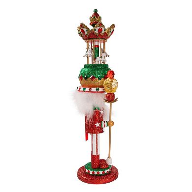 Hollywood Nutcracker Kurt Adler Carousel Hat Musical Nutcracker Floor Decor