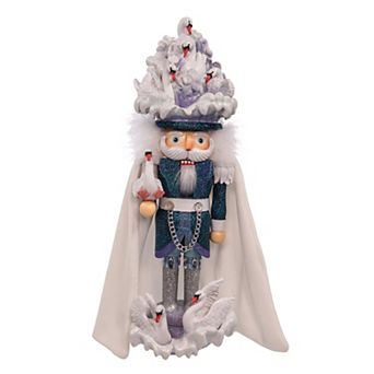 Hollywood Nutcracker Kurt Adler 7 Swans Swimming Nutcracker Floor Decor