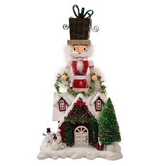 Kurt Adler 18 in Battery Operated Deck The Halls Musical LED Nutcracker