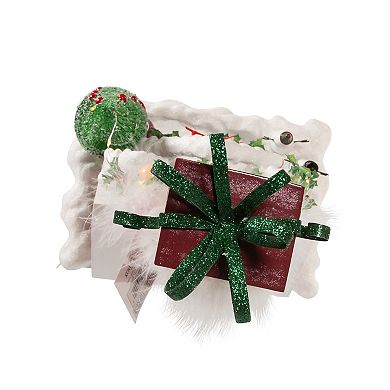 Kurt Adler 18 in Battery Operated Deck The Halls Musical LED Nutcracker