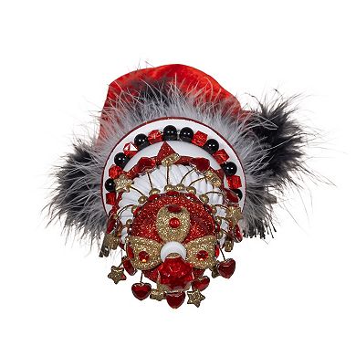 Kurt Adler 18.8 in Hollywood Nutcrackers King of Hearts Cape Nutcracker