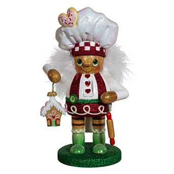Kurt Adler 10 in Hollywood Nutcrackers Gingerbread Baker Boy Nutcracker