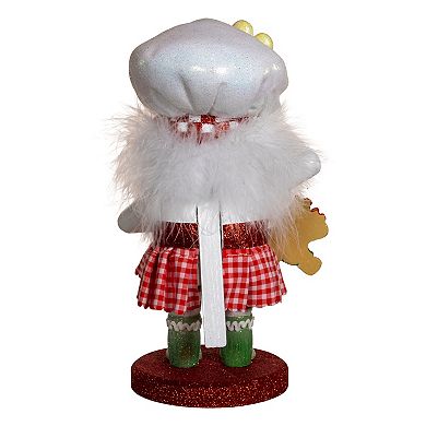 Kurt Adler 10 in Hollywood Nutcrackers Gingerbread Baker Girl Nutcracker