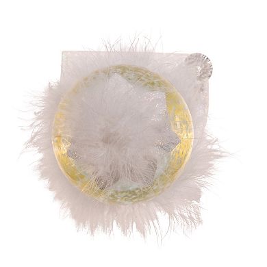 Kurt Adler 20 in Hollywood Nutcrackers Battery-Operated Light Up Animated Musical White Soldier Water Globe Hat Nutcracker