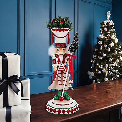Kurt Adler 17 in Hollywood Nutcrackers Hearts Soldier Nutcracker