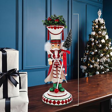 Kurt Adler 17 in Hollywood Nutcrackers Hearts Soldier Nutcracker