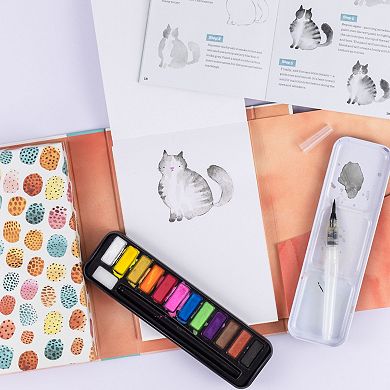 Tiger Tribe How to Paint: Watercolor Animals