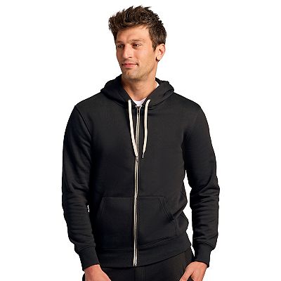 True Classic Black Fleece French Terry Zip Hoodie